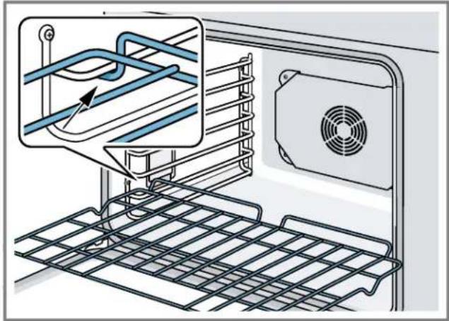 THERMADOR Pro Harmony PRD486WDGC - Inserting the wire rack - 1