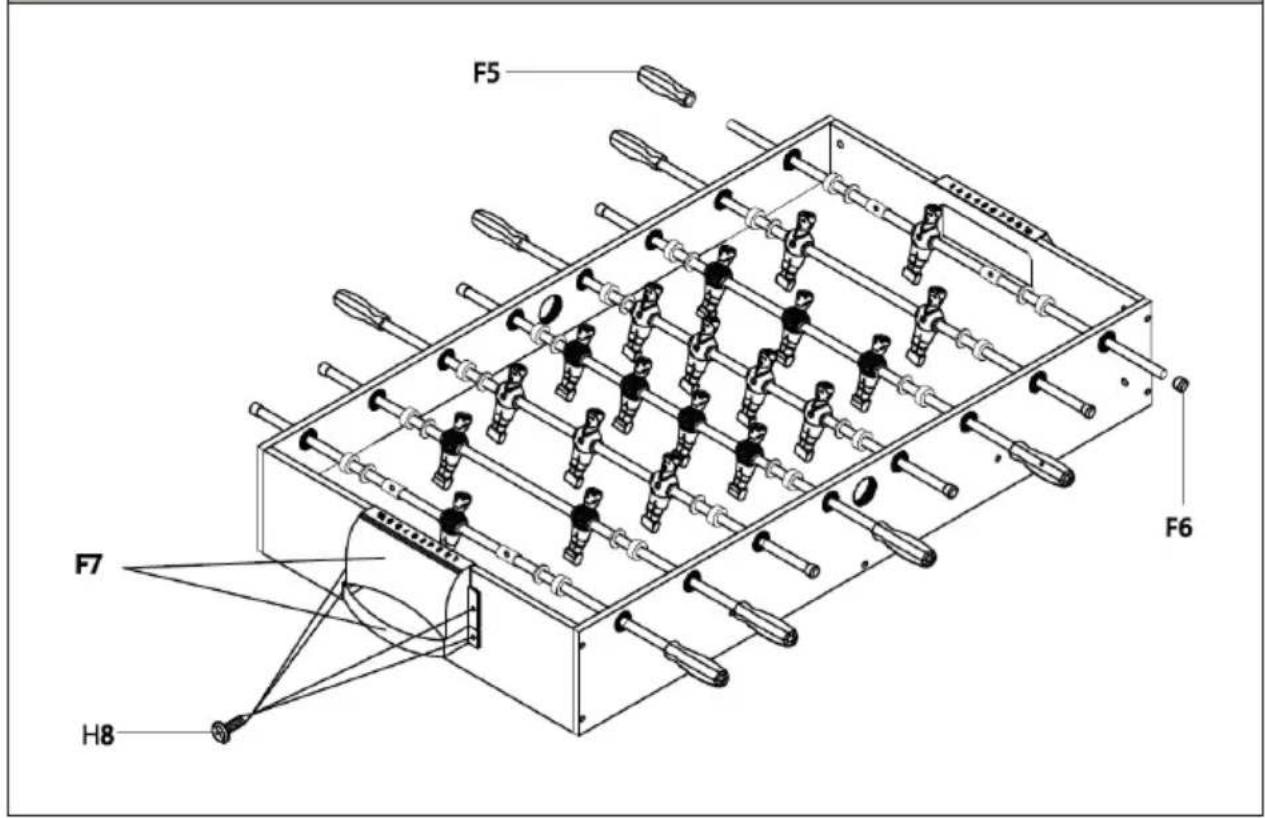 OneConcept Game-Star - INDIVIDUAL PARTS - 69