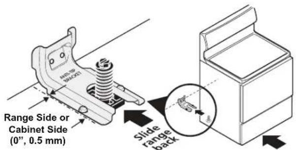 FRIGIDAIRE GCFG3070SS - Anti-Tip Bracket Installation Instructions - 4