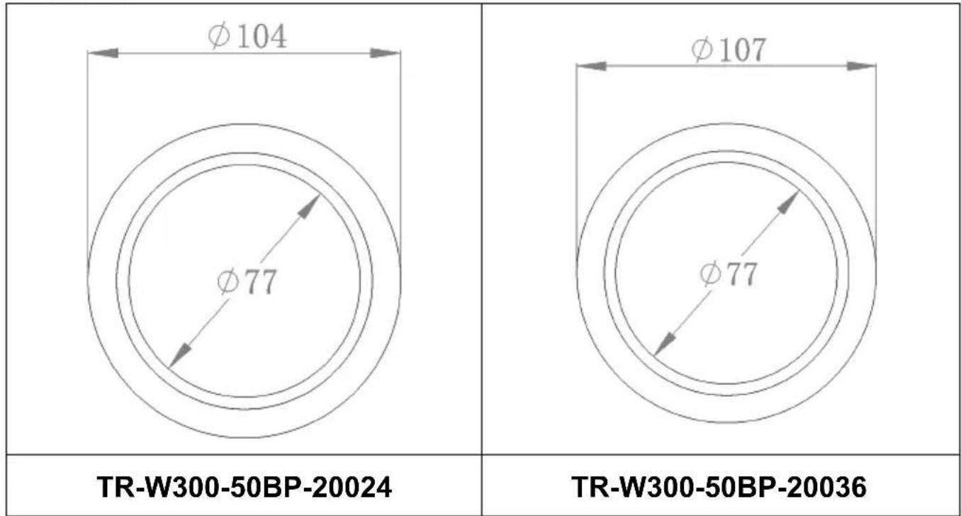 Vevor TR-W300-50BP-20036 - Product Section - 1