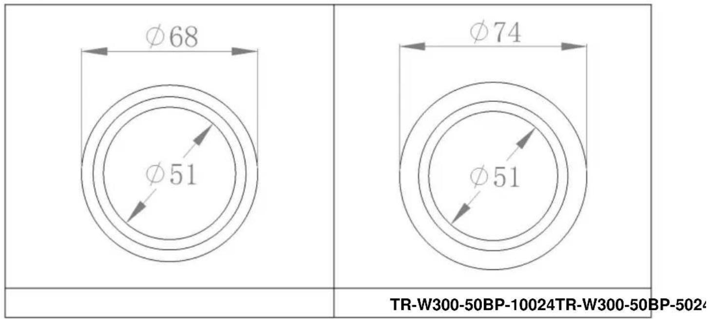 Vevor TR-W300-50BP-10024 - Productsectie - 1