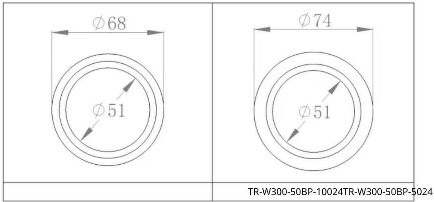 Vevor TR-W300-50BP-10024 - Folia chroniąca dywan - 2