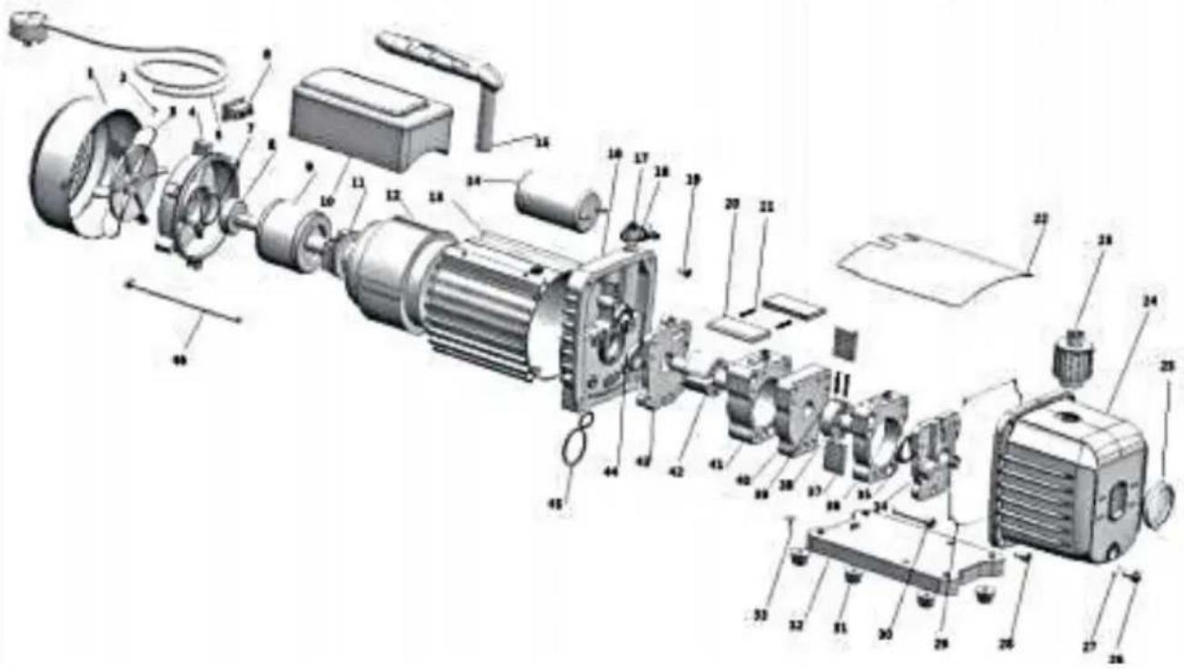 Vevor RS-0.5 - EXPLODED DRAWING - 1