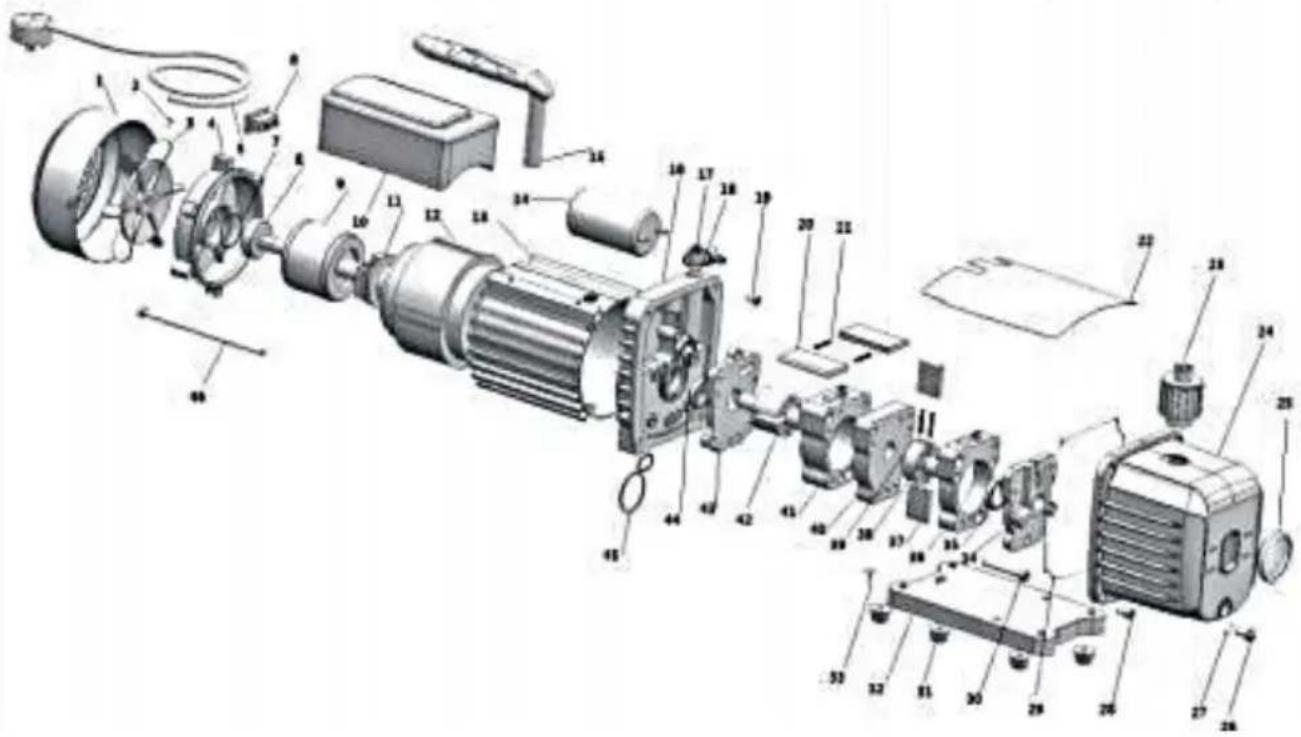Vevor RS-0.5 - EXPLODED DRAWING - 1