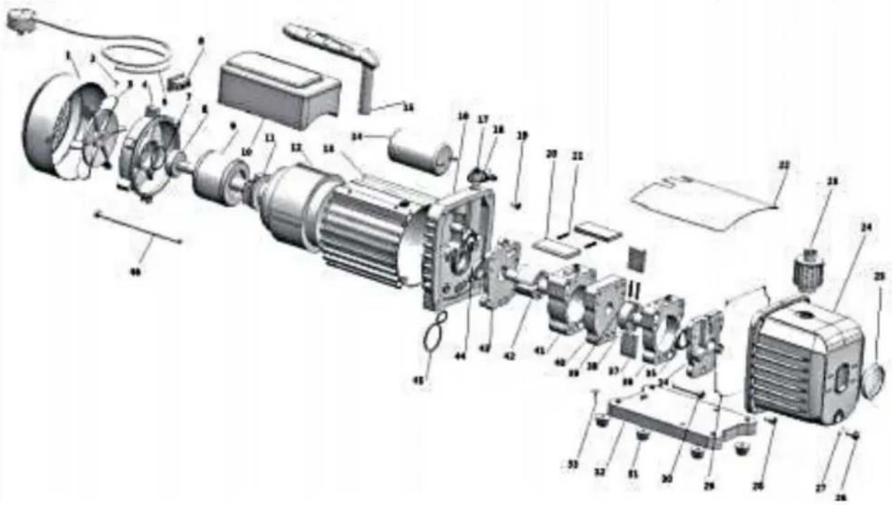 Vevor RS-0.5 - EXPLODED DRAWING - 1