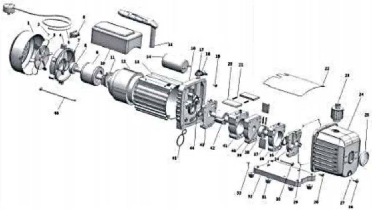 Vevor RS-0.5 - EXPLODED DRAWING - 1