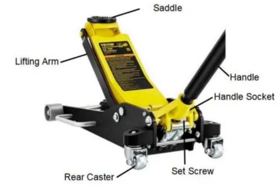 Vevor LD100A-030-00 - MOCOWANIE UCHWYTU - 1