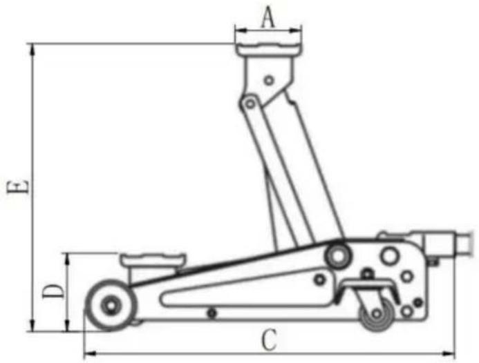 Vevor LD100A-030-00 - SPECYFIKACJA TECHNICZNA - 1