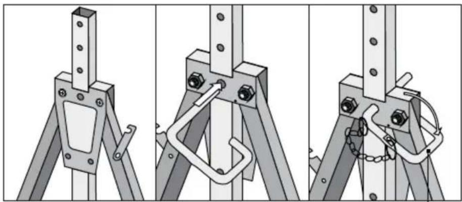 POWERFIX HG02730 - UNTERSTELLBOCKHÖHENVERSTELLBAR - 4
