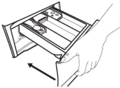 AEG LR7386BB4 - Überprüfen Sie die Position der Waschmittel-Klappe - 4