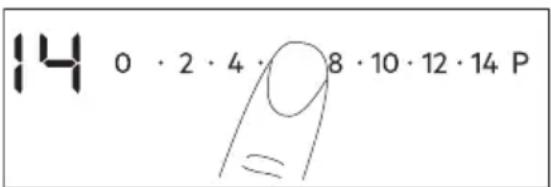 AEG TO63IQ00IT - Ajuste de temperatura - 1