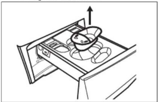 AEG LR794HUD - Cleaning the detergent dispenser - 2