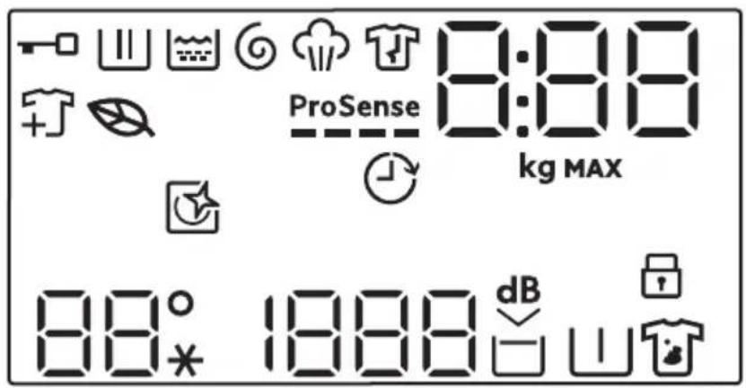 AEG LR794HUD - Affichage - 1