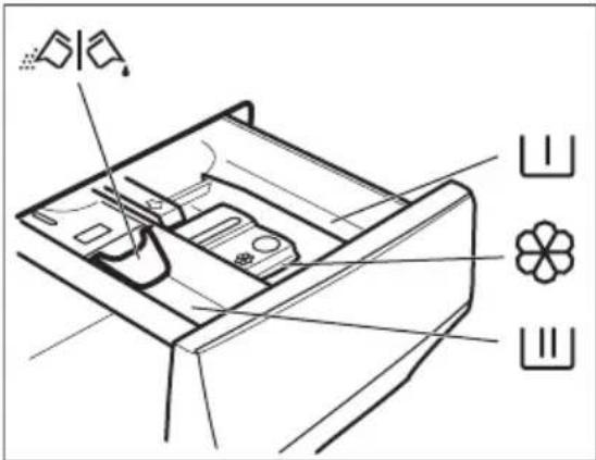 AEG LR75MM944 - Filling the detergent and additives - 1