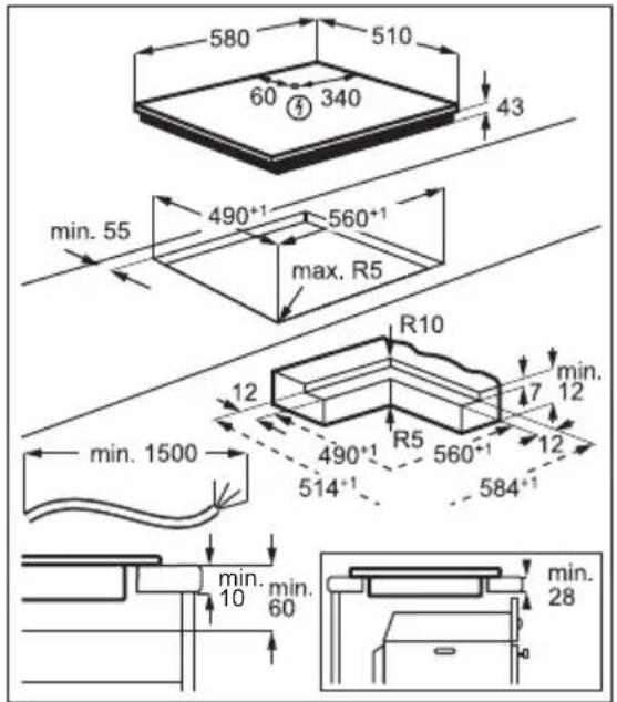 AEG TO64RA07CB - INTEGRATED INSTALLATION - 1