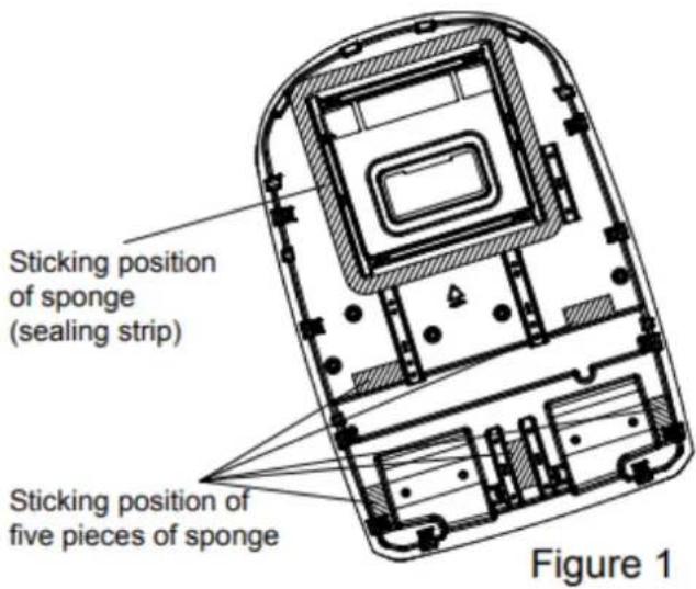 Mestic RTA-3600i - FASE 1 - INCOLLARE LA SPUGNA (STRISCIA SIGILLANTE) E LA SPUGNA SULL'UNITÀ ESTERNA - 1