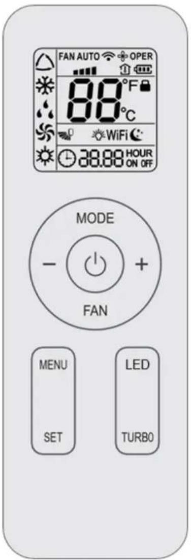 Mestic RTA-3600i - Introduction for icons on display screen - 1