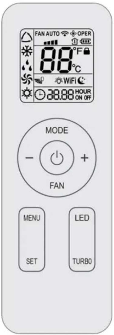 Mestic RTA-3600i - Introduction for icons on display screen - 1