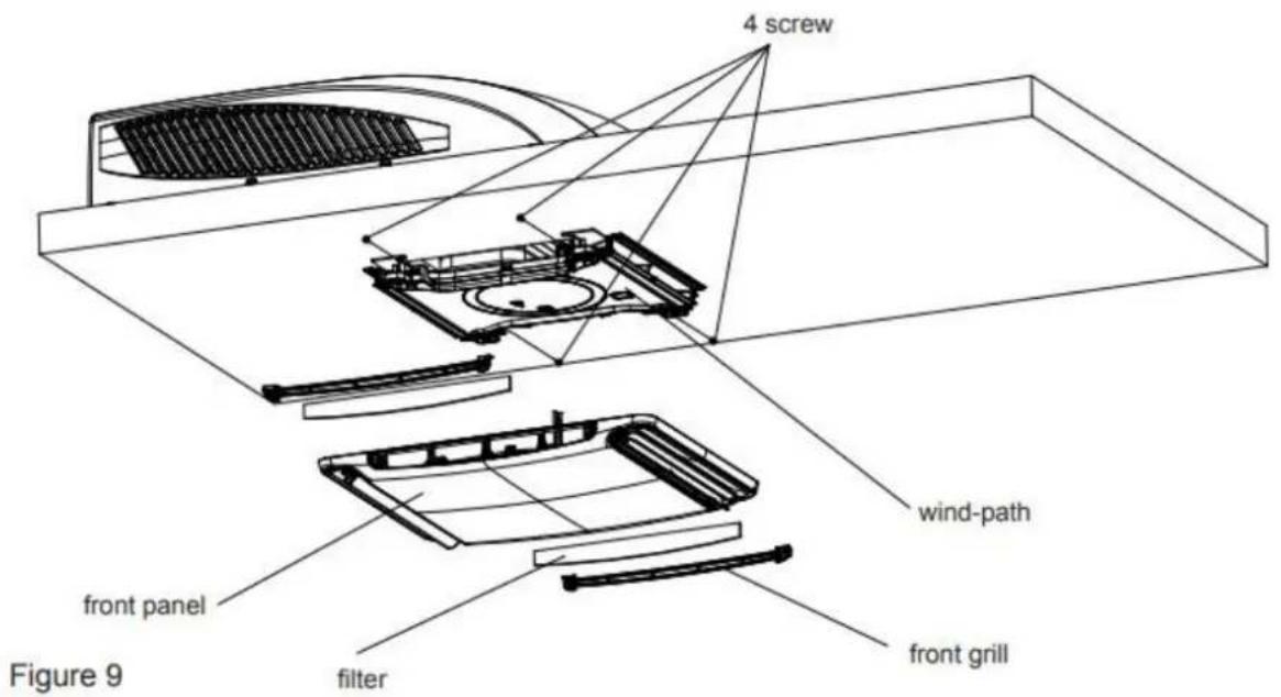 Mestic RTA-2600i - FASE 4 - INSTALLAZIONE DEL GRUPPO SOFFITTO - 8