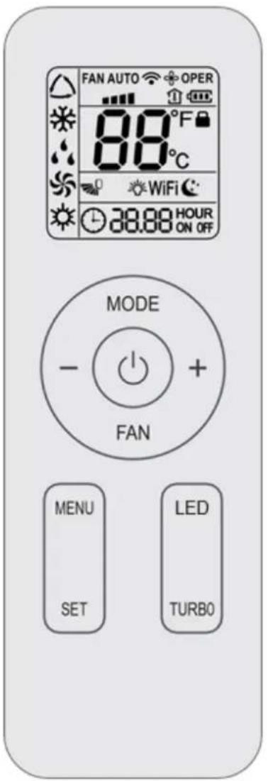 Mestic RTA-2600i - Introduction for icons on display screen - 1