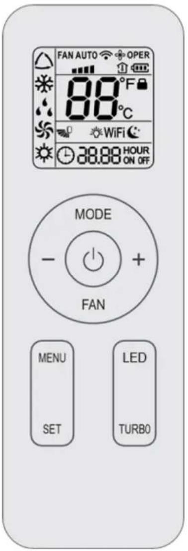 Mestic RTA-2600i - Introduction for icons on display screen - 1