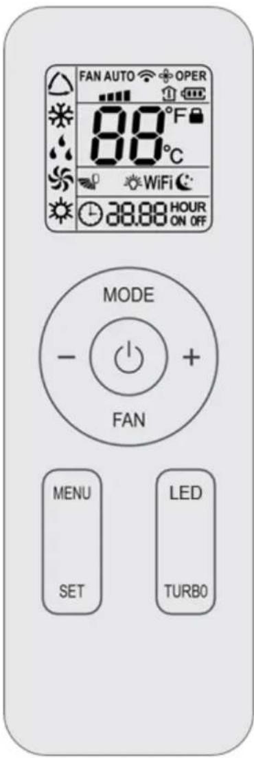 Mestic RTA-2600i - Introduction for icons on display screen - 1