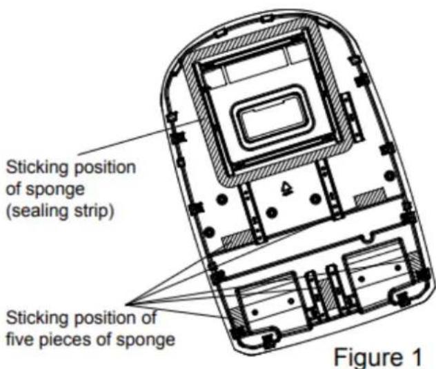 Mestic RTA-2600i - PASO 1 - PEGAR LA ESPONJA (TIRA DE SELLADO) Y LA ESPONIA EN LA UNIDAD EXTERIOR - 1