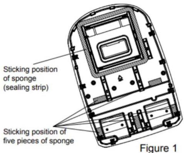 Mestic RTA-2600i - FASE 1 - INCOLLARE LA SPUGNA (STRISCIA SIGILLANTE) E LA SPUGNA SULL'UNITÀ ESTERNA - 1