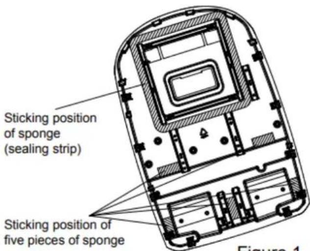 Mestic RTA-2600i - STEP 1 - STICK SponGE (SEALING STRIP) AND SponGE ON THE OUTDOOR UNIT - 1
