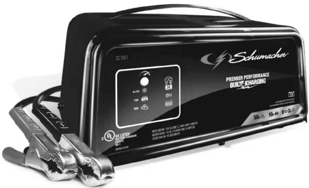 Schumacher SC1361 - Chargeur de batterie automatique - 1