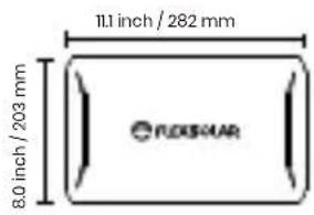 FlexSolar E40 - Vista da aperto del caricatore solare flessibile da 40W - 2