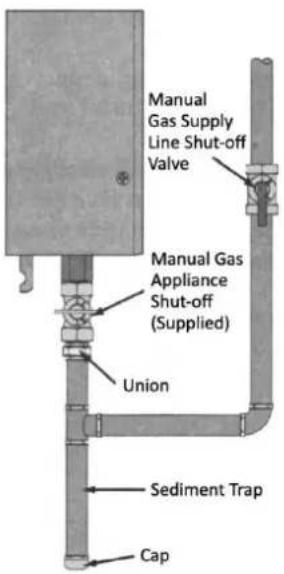 EccoTemp SH22i - Gas Supply - 1