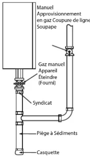 EccoTemp SH22i - Approvisionnement en Gaz - 1