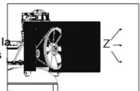 DEWALT DXCM803 - Remplacement de la courroie (Fig. 1) - 1