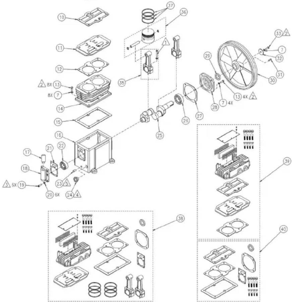 Porter-Cable PXCMLC3706056 - DESSIN DES PIÈCES - 2