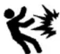Porter-Cable PXCMLA4708065 - RISK OF EYE INJURY. - 1