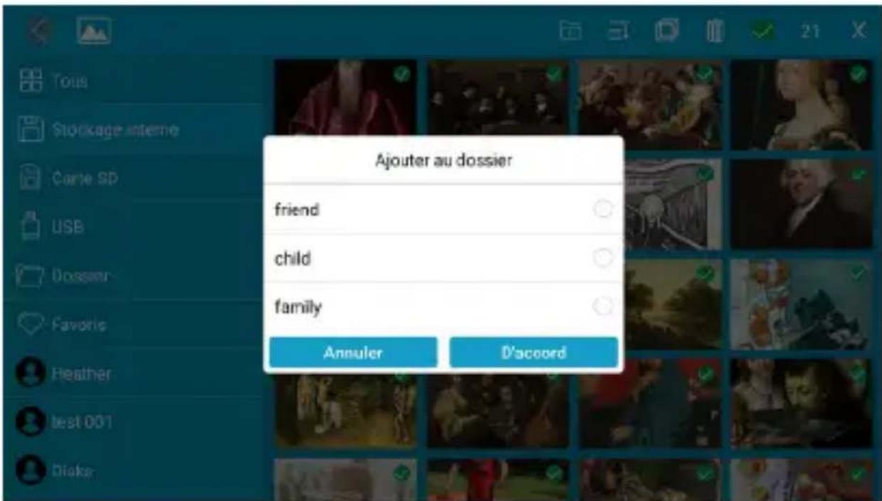 Ajouter au dossier friend child family Annuler D'accord