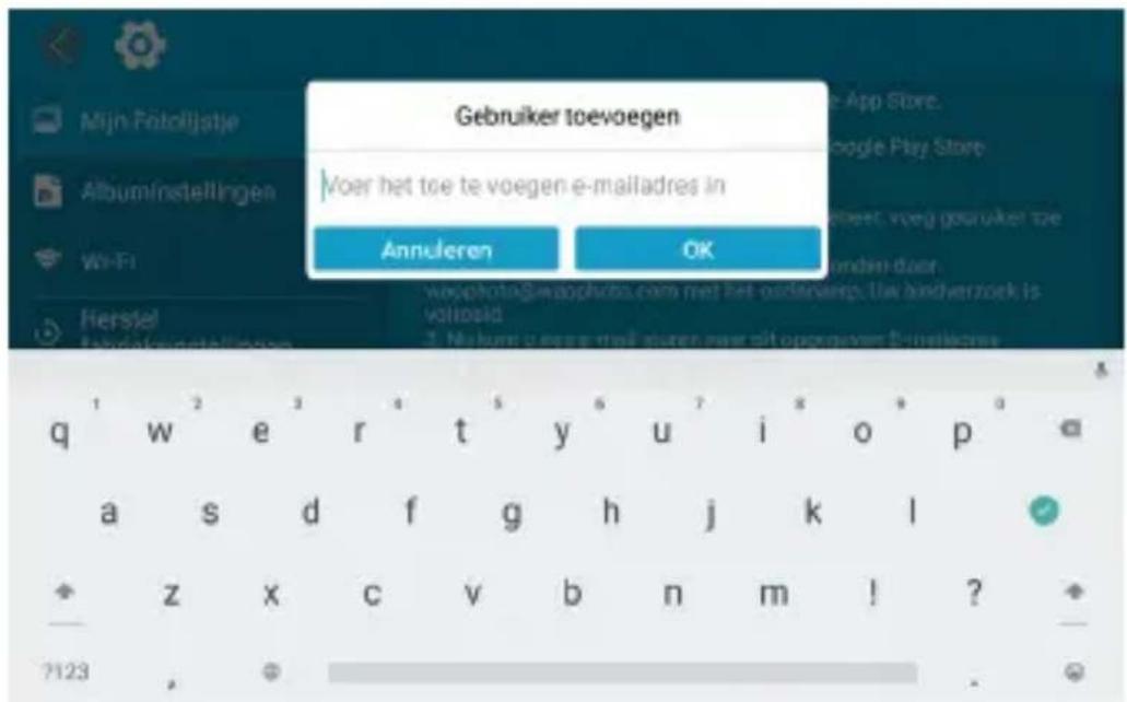Dragon Touch Modern 10 Elite - Verbind uw e-mailadres met de fotolijst - 2