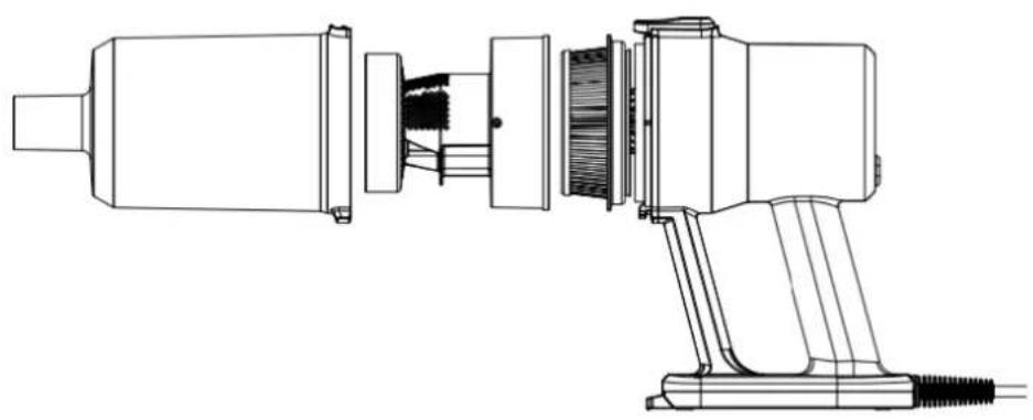 TECHWOOD TAS-6108 - Vidage du réservoir à poussière - 1