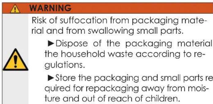 Juskys VC2101 - Unpack and check - 2