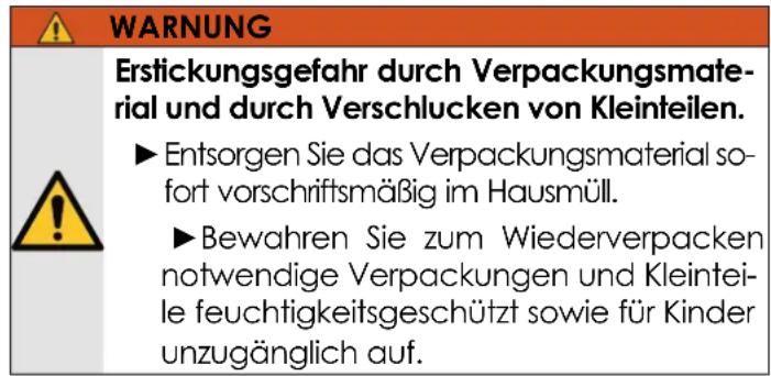 Juskys EcoTrek M300 - Auspacken und prüfen - 1