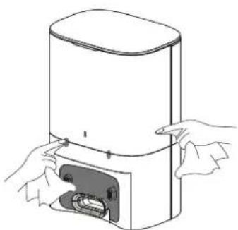Juskys EcoTrek M300 - Sensorreinigung / Sensor cleaning / Nettoyage des capteurs / Pulizia del sensore / Limpieza del sensor - 4
