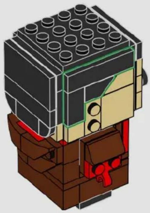 LEGO Brickheadz 40791 - 30 - 32