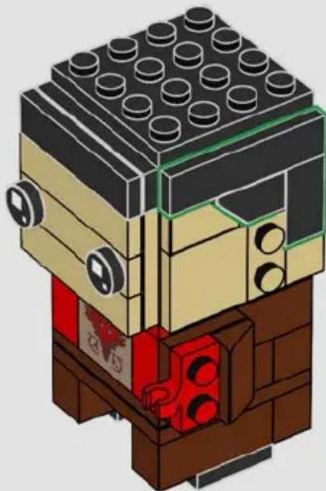 LEGO Brickheadz 40791 - 30 - 10