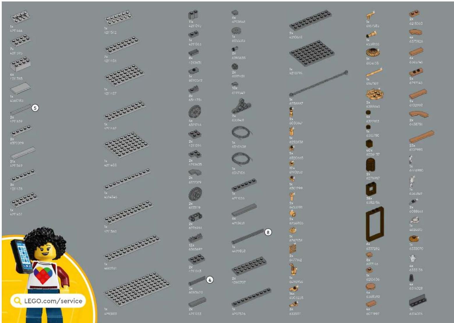 LEGO Ideas 21356 - 84