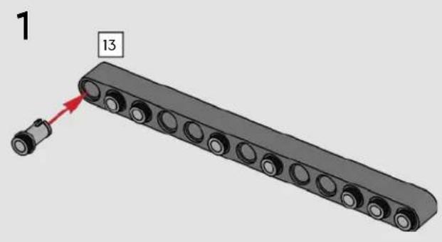 LEGO Technic 42203 - 54 - 12