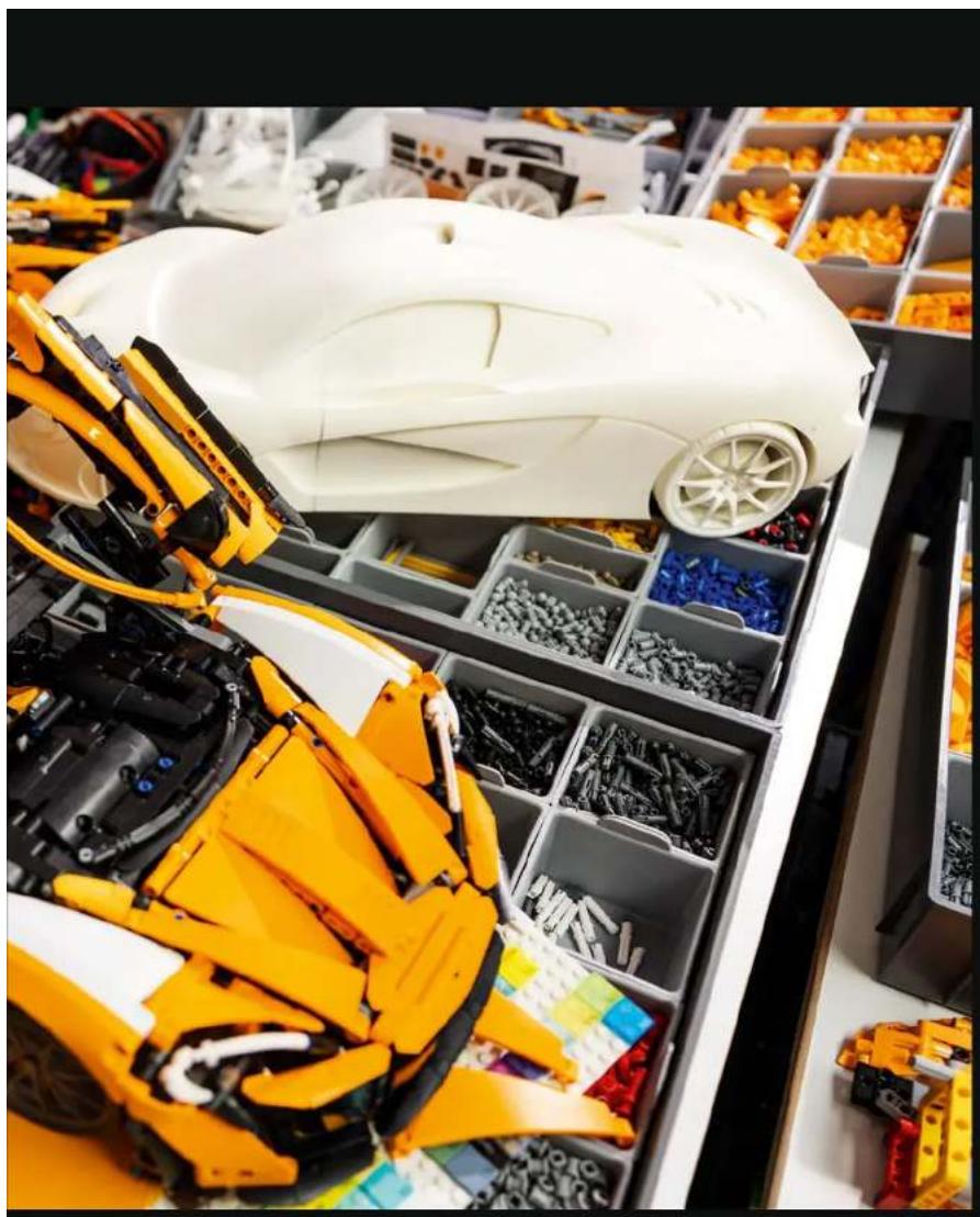 LEGO McLaren P1 42172 - L'AIR SE DÉPLACE EN COURBES LISSES - 4