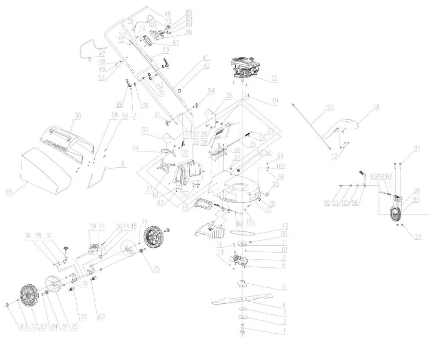 PARKSIDE PBRMT 51 A1 - Servicekontakt (DK): - 2