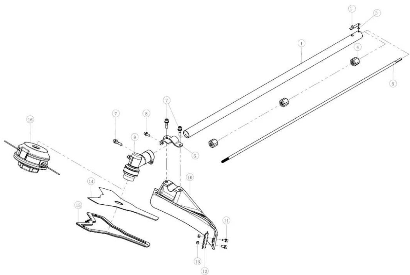 SCHEPPACH BCH2500PB - Remarque importante en cas de réparation : - 1