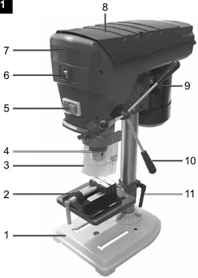 SCHEPPACH DP16PRO - 1